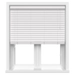 lifetime grain brilliant white wood venetian blind 1