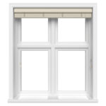 lifetime grain cream wood venetian blind 2