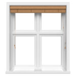 lifetime grain golden oak wood venetian blind 2