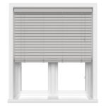 lifetime grain light grey wood venetian blind 1