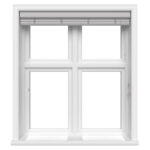 lifetime smooth light grey wood venetian blind 2