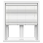 lifetime smooth white wood venetian blind 1